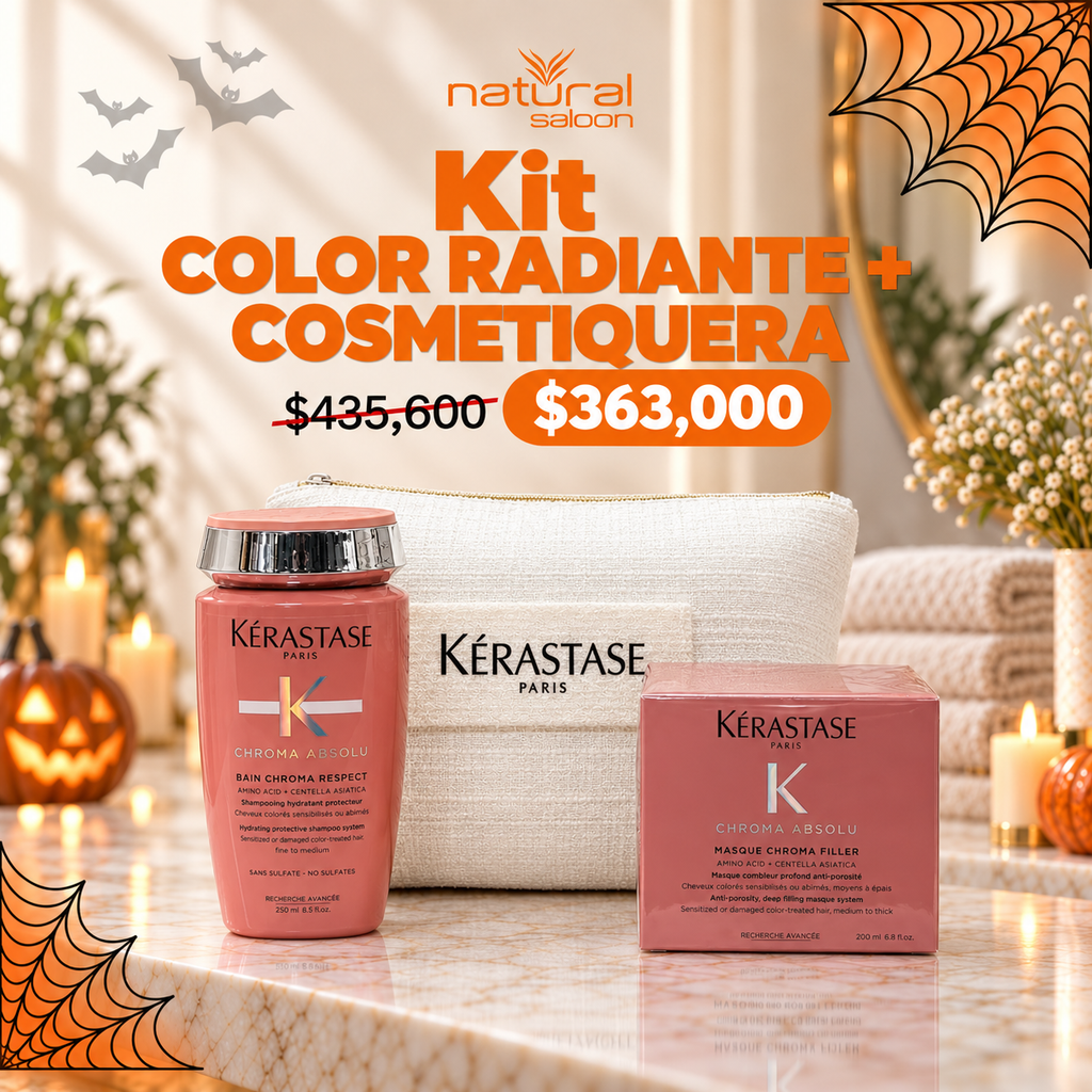 Kit Color Radiante + Cosmetiquera