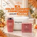 Kit Color Radiante + Cosmetiquera