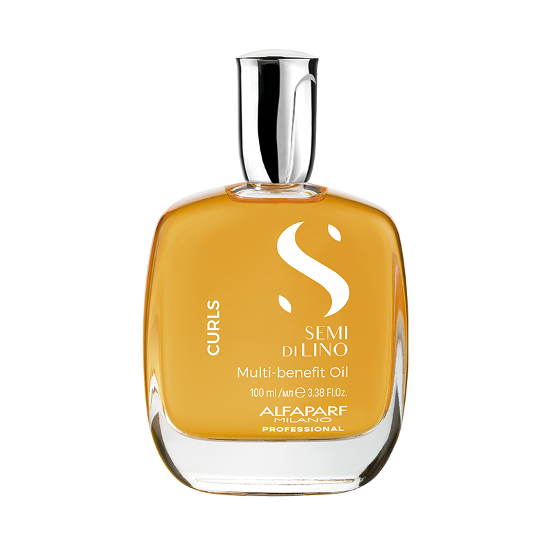 Aceite capilar para pelo rizado