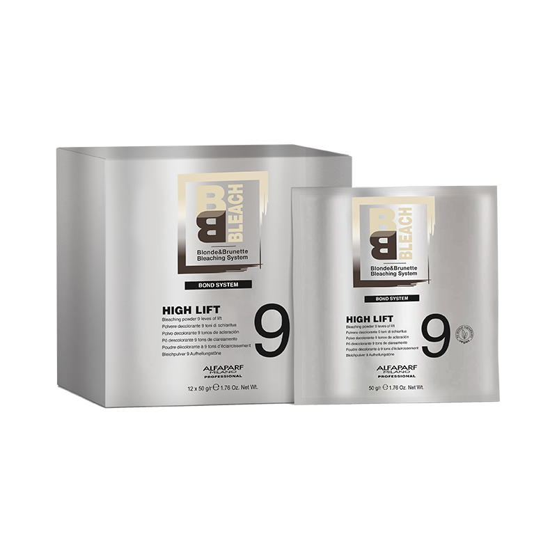 Decolorante capilar 9 tonos